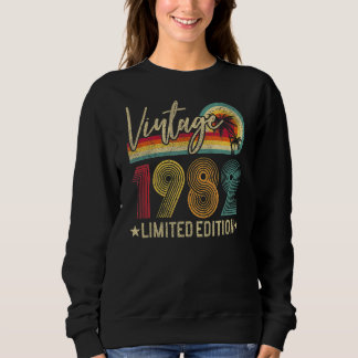 1982 40. Geburtstag, 40 Jahre alter Tag Sweatshirt