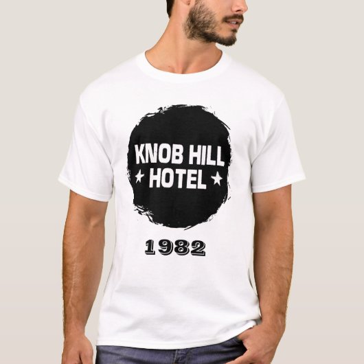 1982 - BANDS, DIE DAS KNOB HILL HOTEL SPIELEN T-Shirt (Vorderseite)