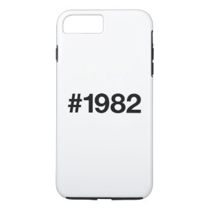 1982 Hashtag 43 Geburtstag Jahrestag Case-Mate iPhone Hülle
