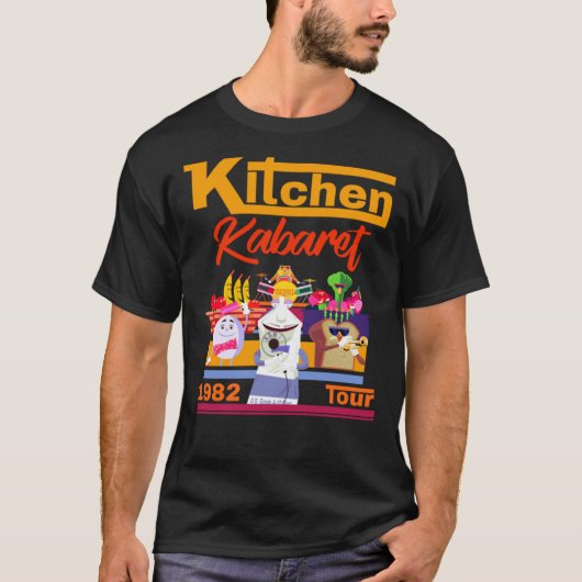 1982 Kitchen Kabaret Tour T - Shirt (Vorderseite)
