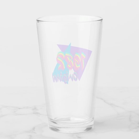 1982 Original Glass Tumblers (Rückseite)