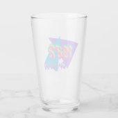 1982 Originale Glastumbler Glas (Rückseite)