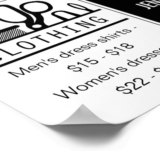 1982 Retro Newspaper Birthday Poster (Ecke)