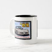 1982 Sonderausgabe Korvette Zweifarbige Tasse (Vorderseite Links)