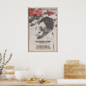 1982 TALKING HEADS Plakat - Disc Clipping - David (Küche)