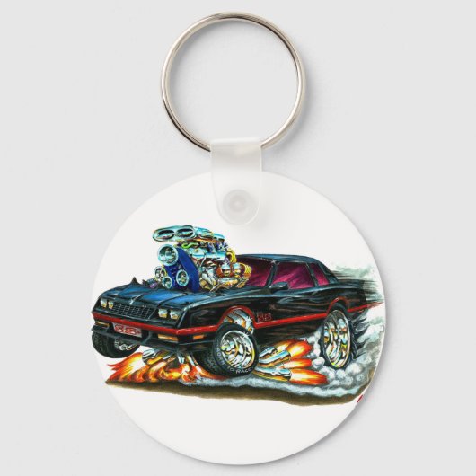 1983-88 Monte Carlo Black Car Schlüsselanhänger (Vorderseite)