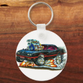 1983-88 Monte Carlo Black Car Schlüsselanhänger (Vorderseite)