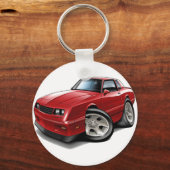 1983-88 Monte Carlo Red Car Schlüsselanhänger (Vorderseite)