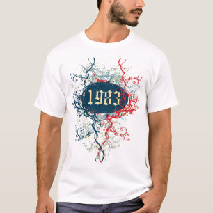 1983 Geburtstags-Jahr oder seit 1983 oder im Jahre T-Shirt