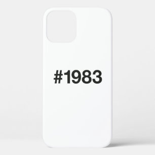 1983 Hashtag 42 Geburtstagsfeier Case-Mate iPhone Hülle