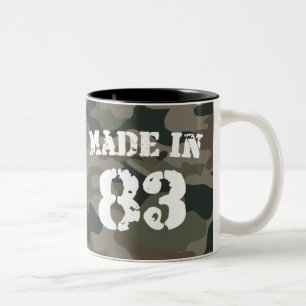 1983 Made In 83 Zweifarbige Tasse
