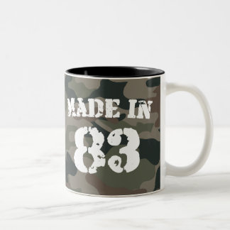 1983 Made in 83 Zweifarbige Tasse