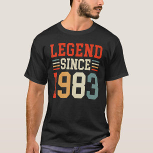 1983 Männer Frauen 40 Jahre alt 40. Geburtstag T-Shirt