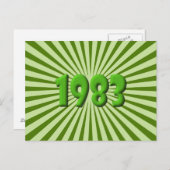 1983 POSTKARTE (Vorne/Hinten)