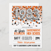 1983 Uni-Wiedersehen Einladung (Vorne/Hinten)