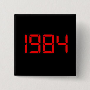 1984 BUTTON