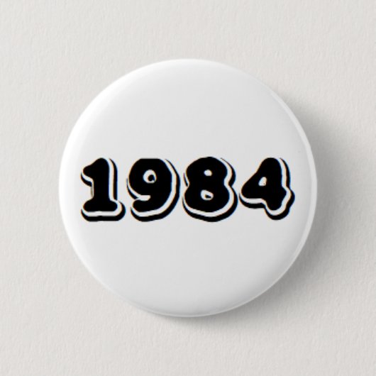 1984 BUTTON (Vorderseite)