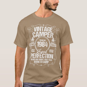 1984 Camper Berge Scout Pfadfinder Camping 1984  T-Shirt