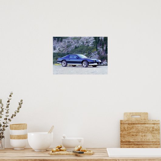 1984 Chevy Camaro Z28 Poster (Küche)