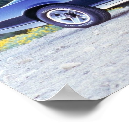 1984 Chevy Camaro Z28 Poster (Ecke)