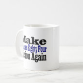 1984 Fiktion wieder Halbtext Kaffeetasse (Vorderseite Links)