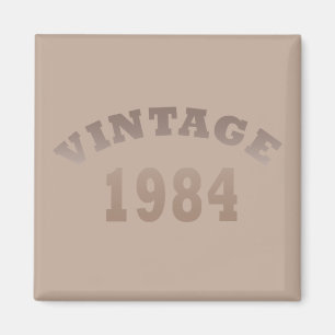 1984 geboren elegantes modernes vintage Geburtstag Magnet