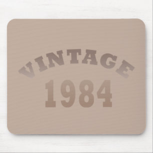 1984 geboren elegantes modernes vintage Geburtstag Mousepad