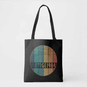 1984 Geborenes Vintage-Geburtstagsgeschenk Tasche