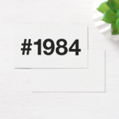 1984 Hashtag 41 Geburtstag (Schreibtisch)