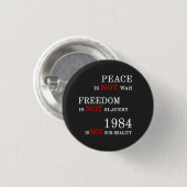 1984 Is not our Reality Button (Vorne & Hinten)