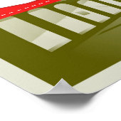 1984 ist keine Bedienungsanleitung Poster (Ecke)