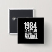 1984 ist keine Schaltfläche für die Anleitung Button (Vorne & Hinten)