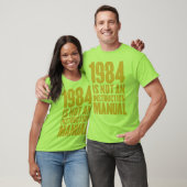 1984 ist nicht ein Anweisungs-Handbuch-T - Shirt (Unisex)