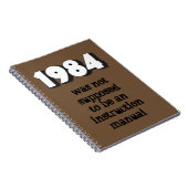 1984 NOTIZBLOCK (Rechte Seite)