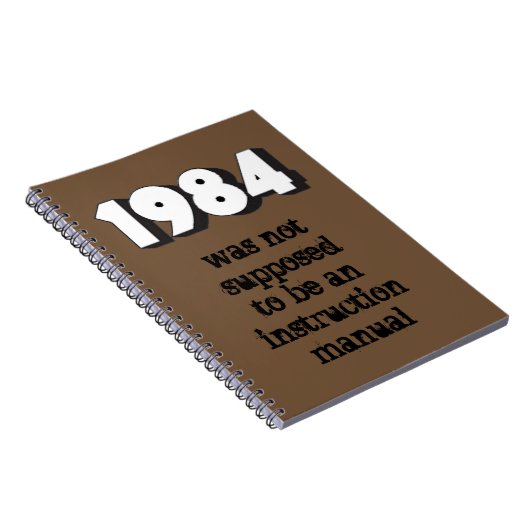 1984 NOTIZBLOCK (Rechte Seite)