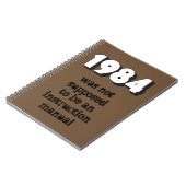 1984 NOTIZBLOCK (Linke Seite)