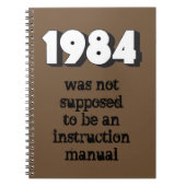 1984 NOTIZBLOCK (Vorderseite)