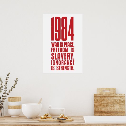 1984 POSTER (Küche)