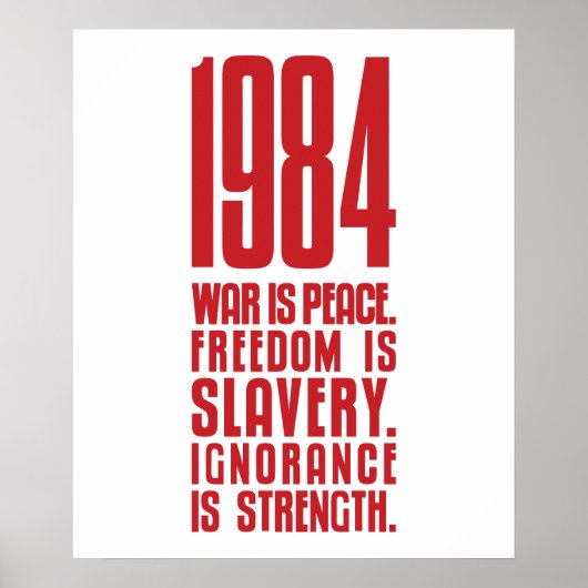 1984 POSTER (Vorne)