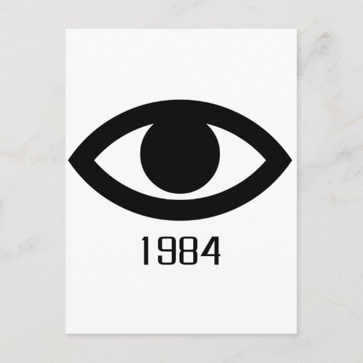 1984 POSTKARTE (Vorderseite)