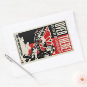 1984 Propaganda-Aufkleber Rechteckiger Aufkleber (Umschlag)