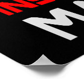 1984 sollte kein Handbuch für die Anleitung sein Poster (Ecke)