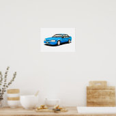 1984 VK Holden Commodore SS von CarsinArt Poster (Küche)