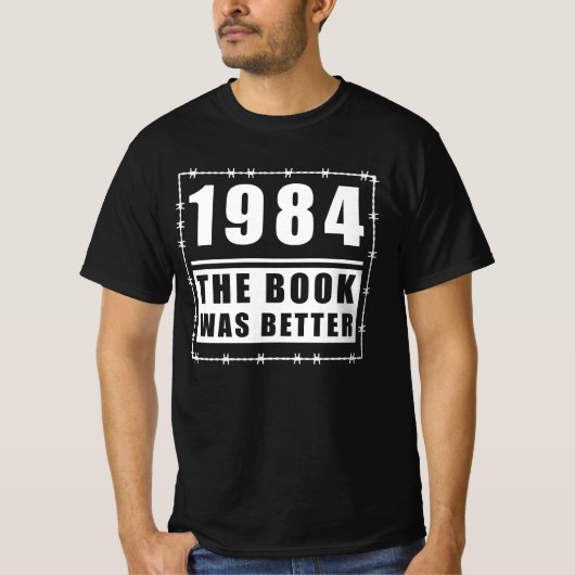 1984 war das Buch besser zitiert T-Shirt (Vorderseite)