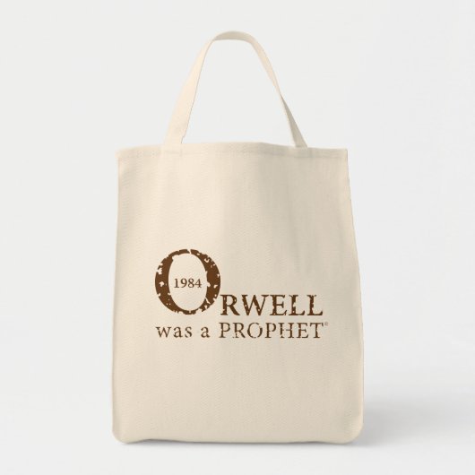 1984 war Orwell ein PROPHET Tragetasche (Vorne)