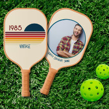 1985 40. Geburtstag Retro Stripe Custom Foto