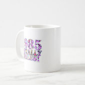 1985: Die Regeln des klassischen Retro-Logos Kaffeetasse (Vorderseite Links)