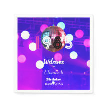 1985 Disco Ball 40. Geburtstags-Party Einladung