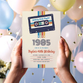 1985 Einladung zum Geburtstag, 40. Retro