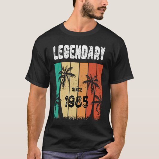 1985 Geburtstag, 37. Geburtstag T-Shirt (Vorderseite)
